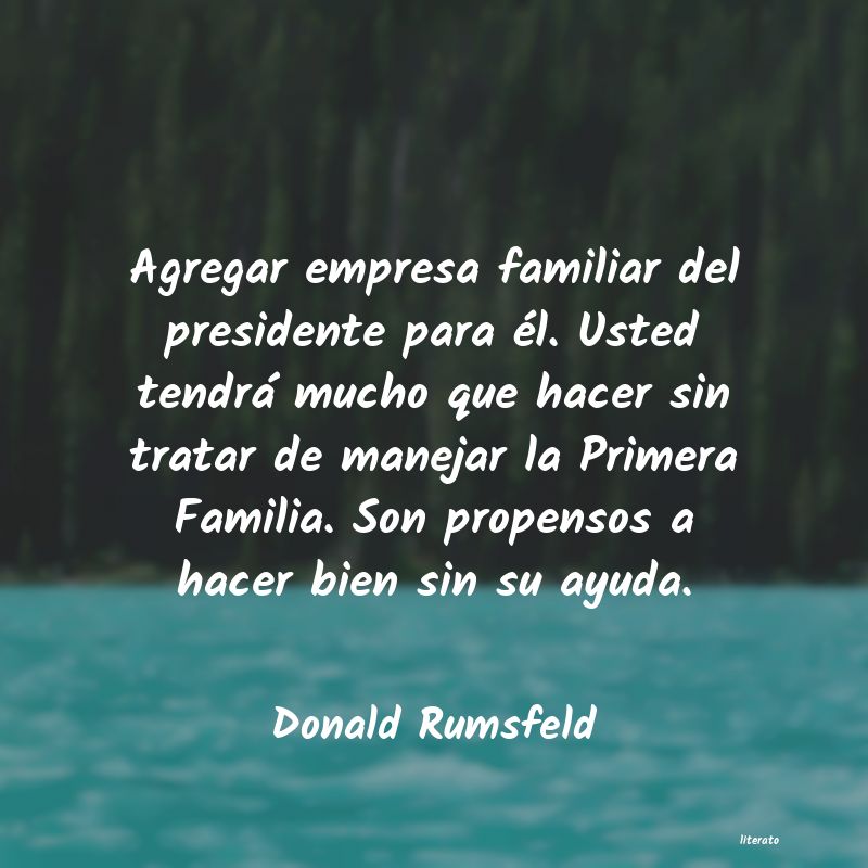 frases de Donald Rumsfeld