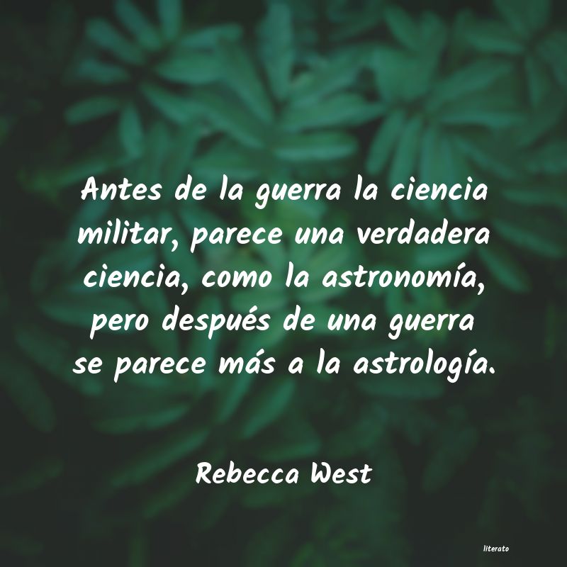 frases de Rebecca West