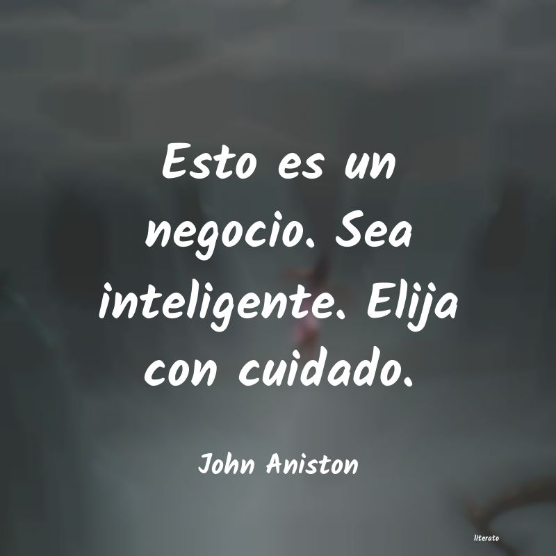 Frases de John Aniston