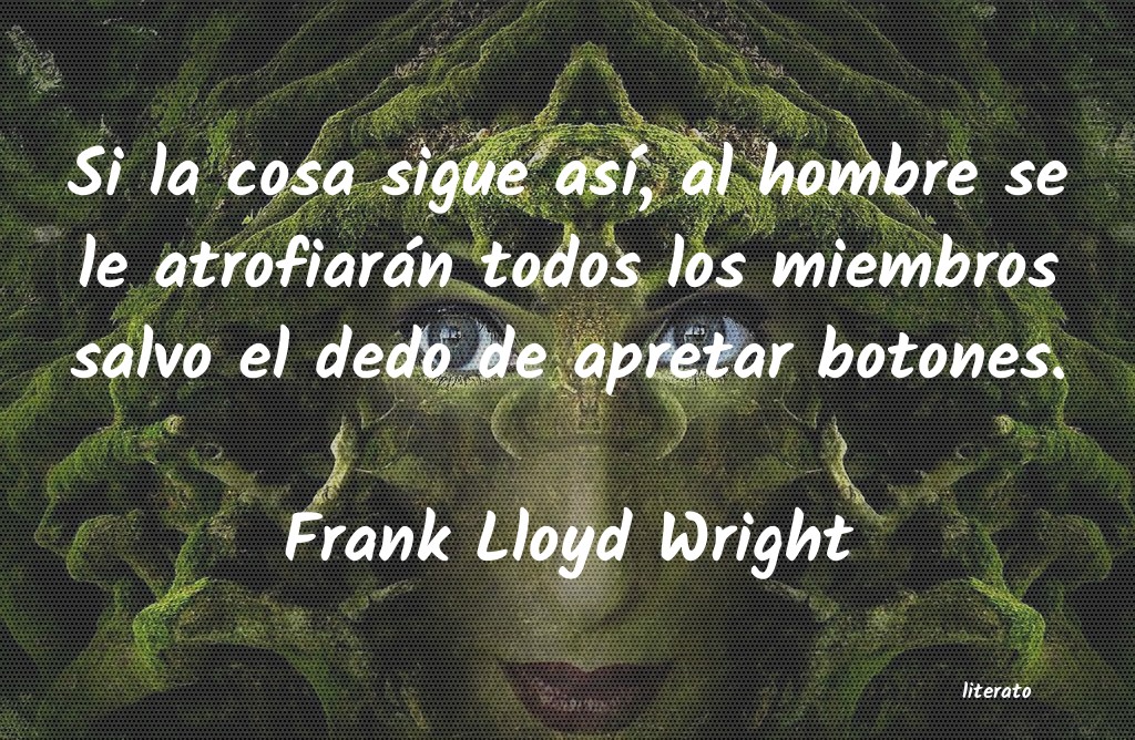 Frases de Frank Lloyd Wright