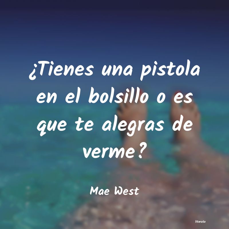 Frases de Mae West