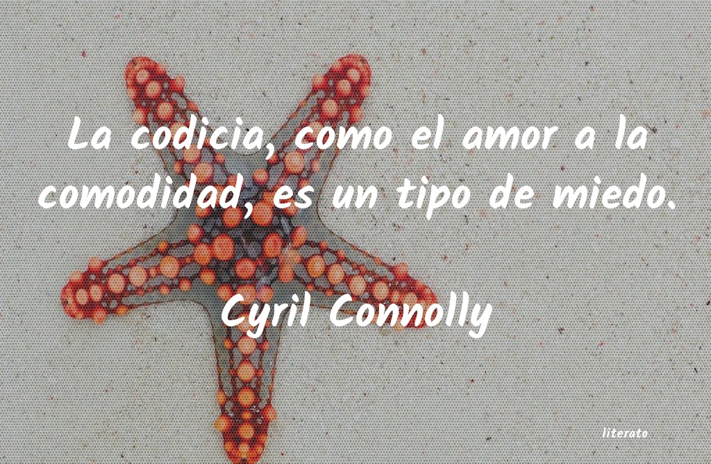 Frases de Cyril Connolly