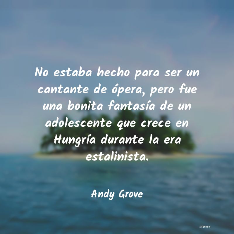 frases de Andy Grove