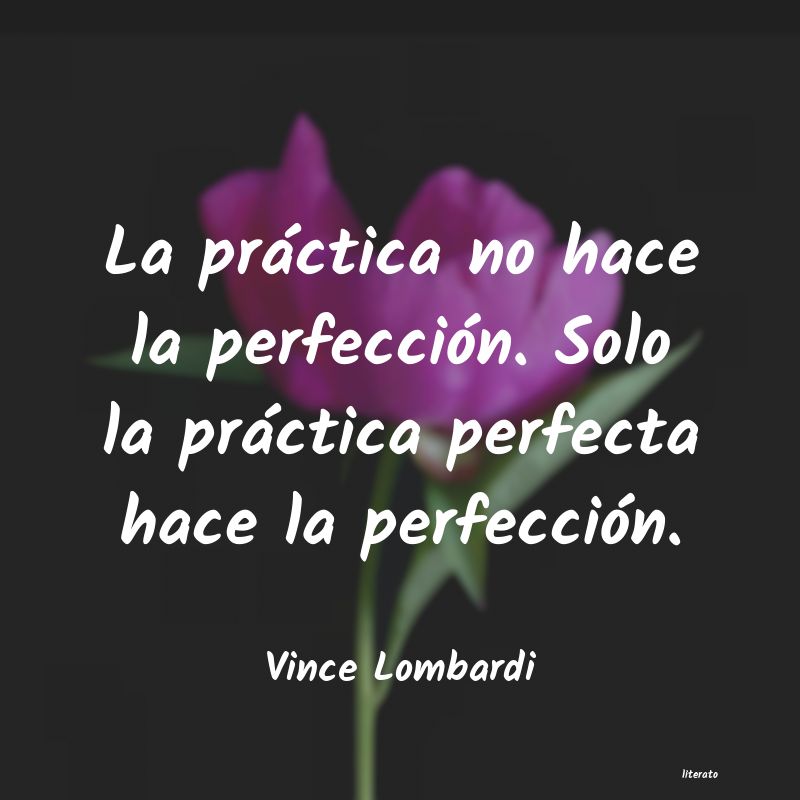 frases de Vince Lombardi