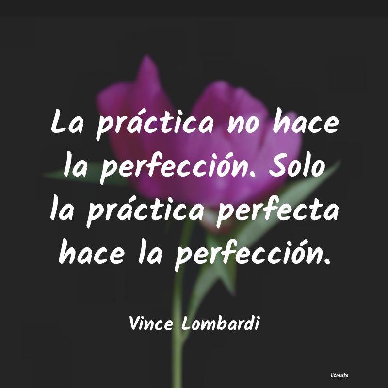 Frases de Vince Lombardi