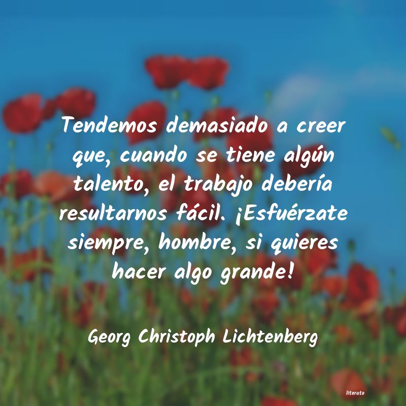 Frases de Georg Christoph Lichtenberg