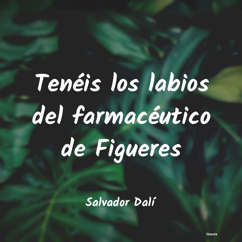 frases de Salvador DalÃ