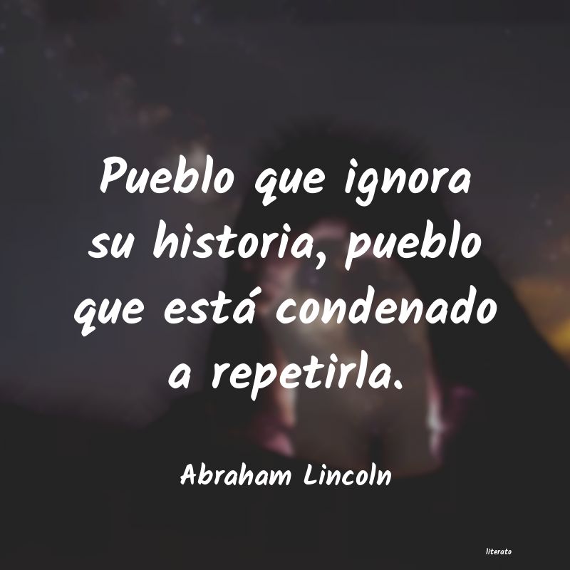 Frases de Abraham Lincoln