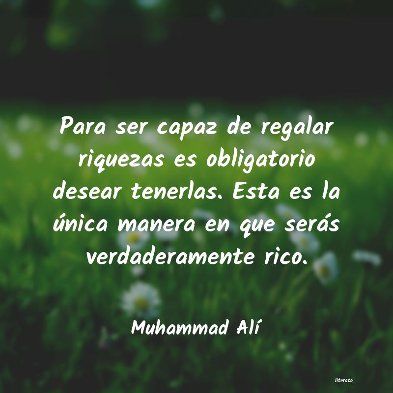 Frases de Muhammad Alí