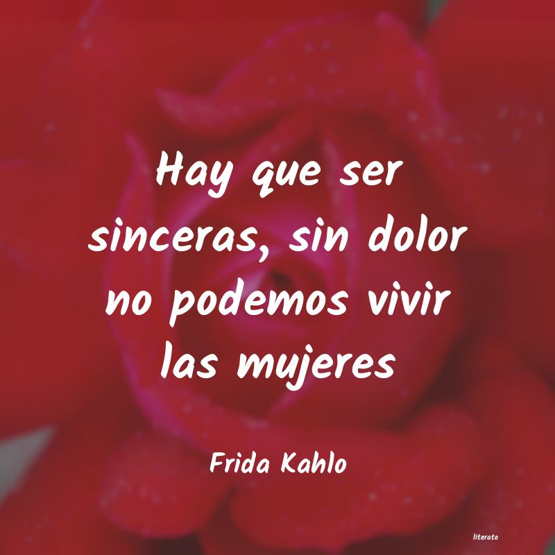 frases de Frida Kahlo