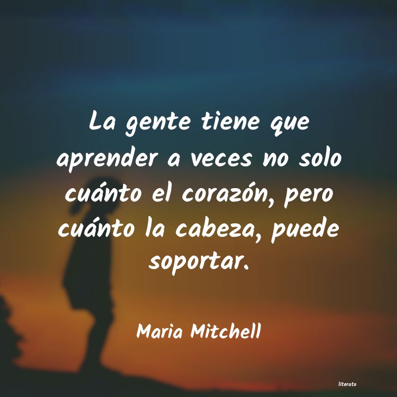 Frases de Maria Mitchell