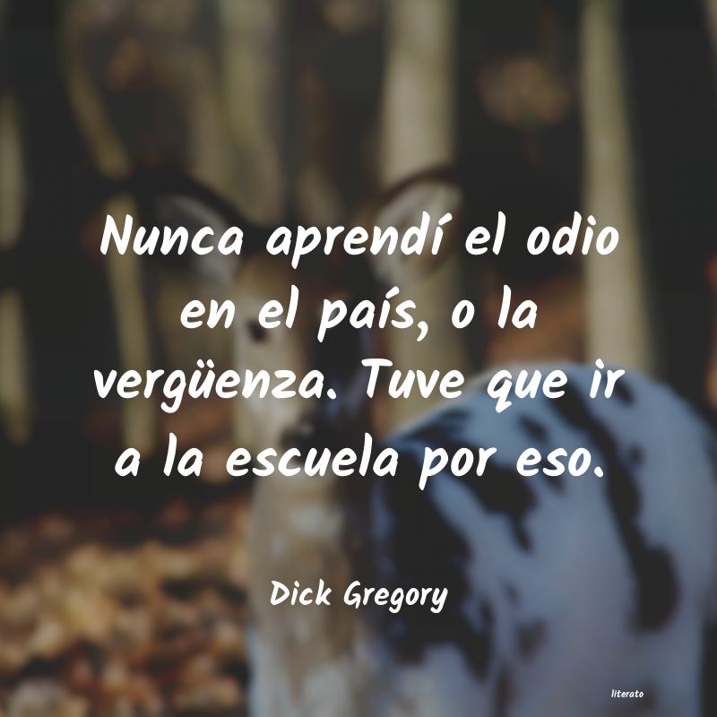 frases de Dick Gregory