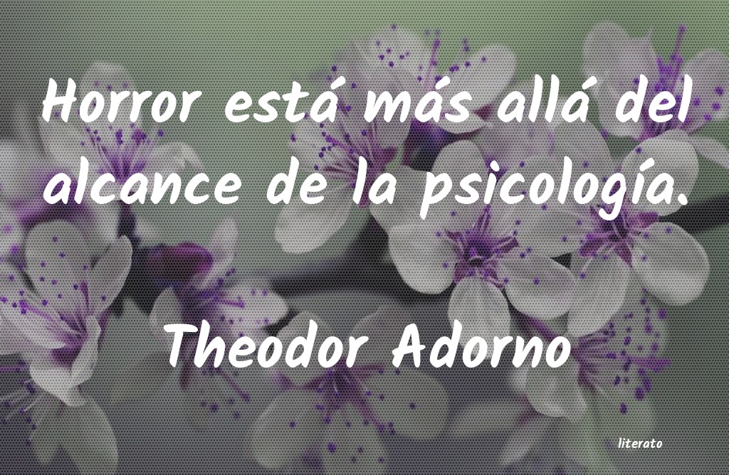 frases de Theodor Adorno