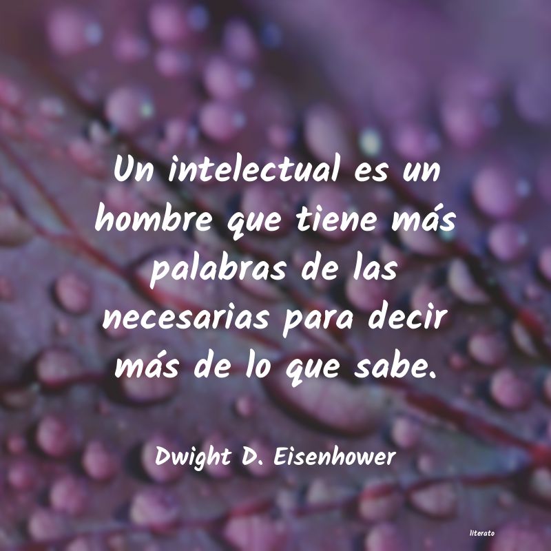 frases de Dwight D. Eisenhower