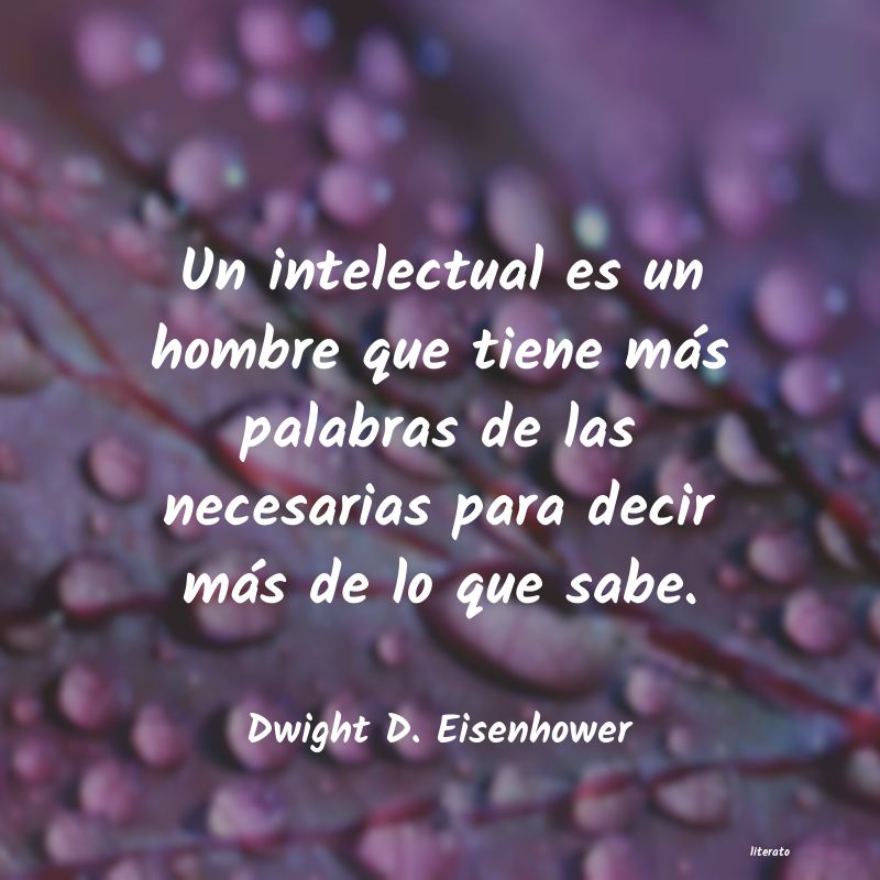 Frases de Dwight D. Eisenhower