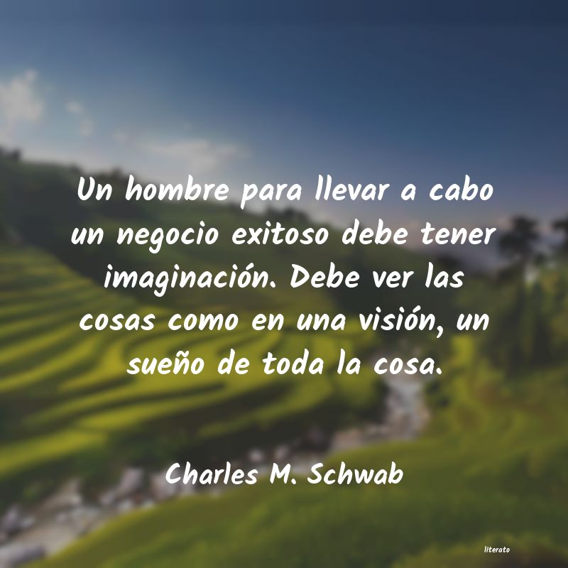 Frases de Charles M. Schwab