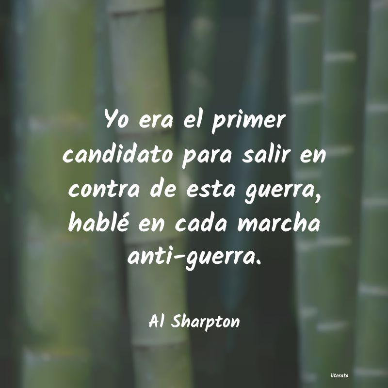 Frases de Al Sharpton