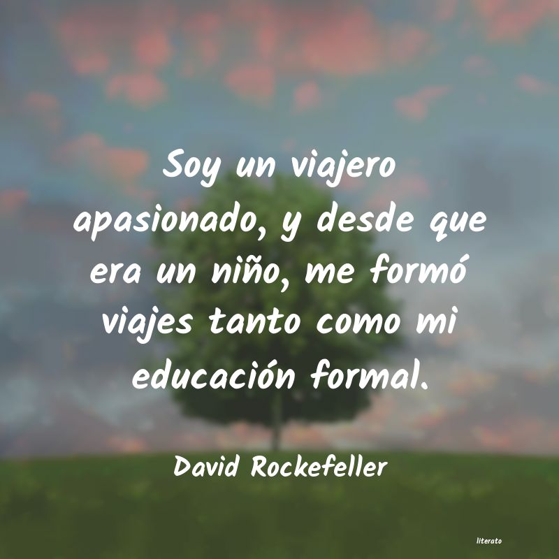 Frases de David Rockefeller