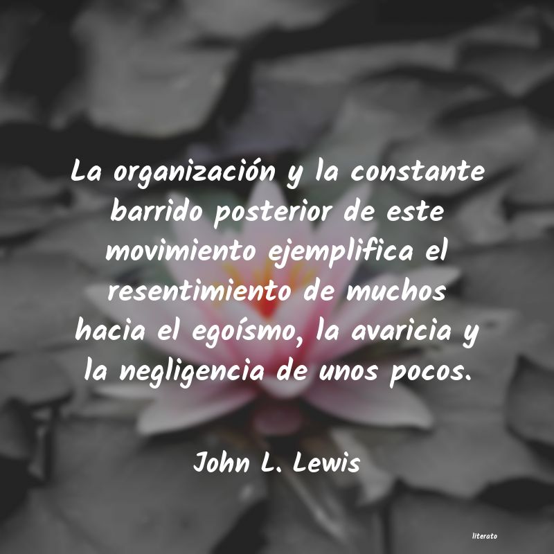 Frases de John L. Lewis