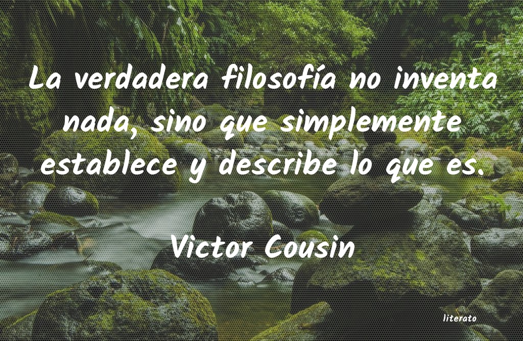 frases de Victor Cousin