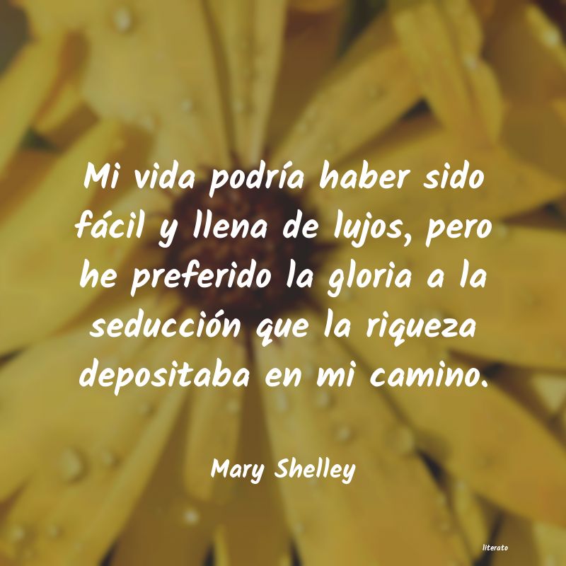 Frases de Mary Shelley