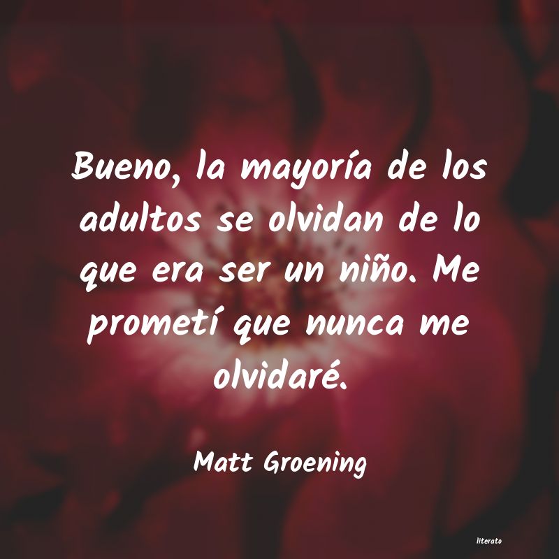 Frases de Matt Groening