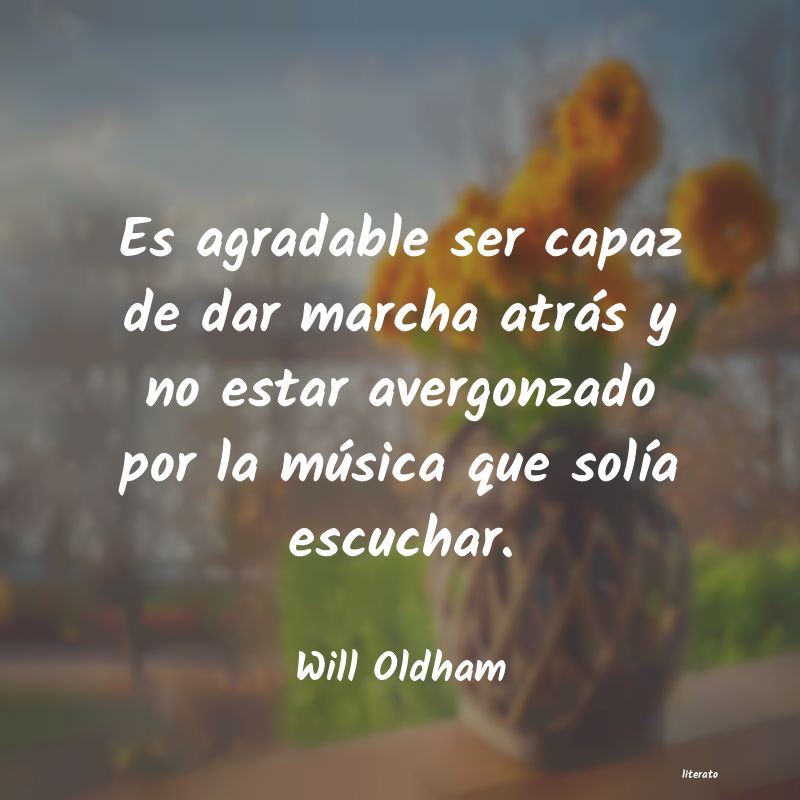 frases de Will Oldham