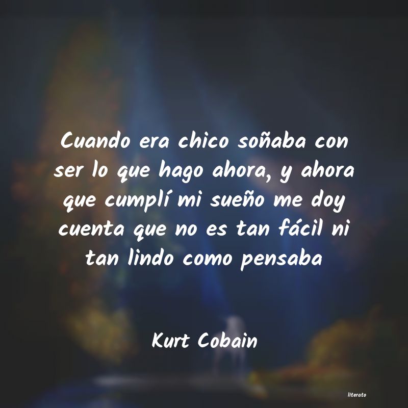 frases de Kurt Cobain