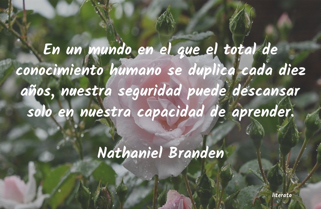 Frases de Nathaniel Branden