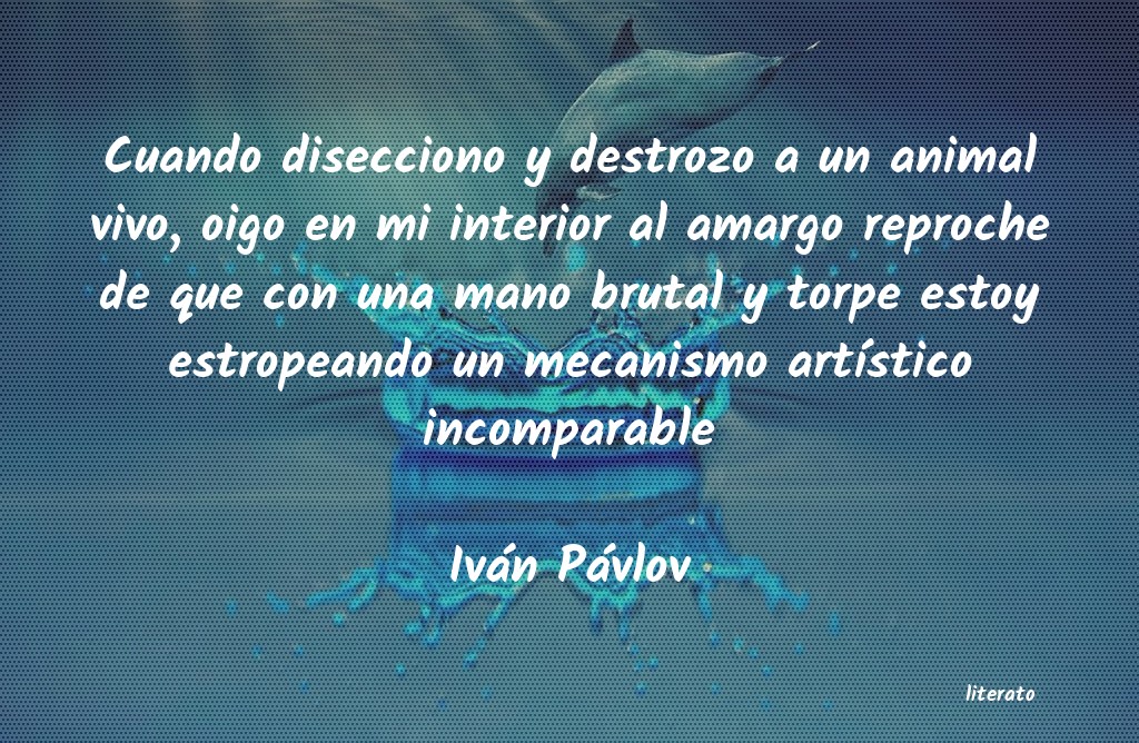 Frases de Iván Pávlov