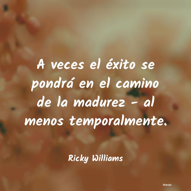 Frases de Ricky Williams