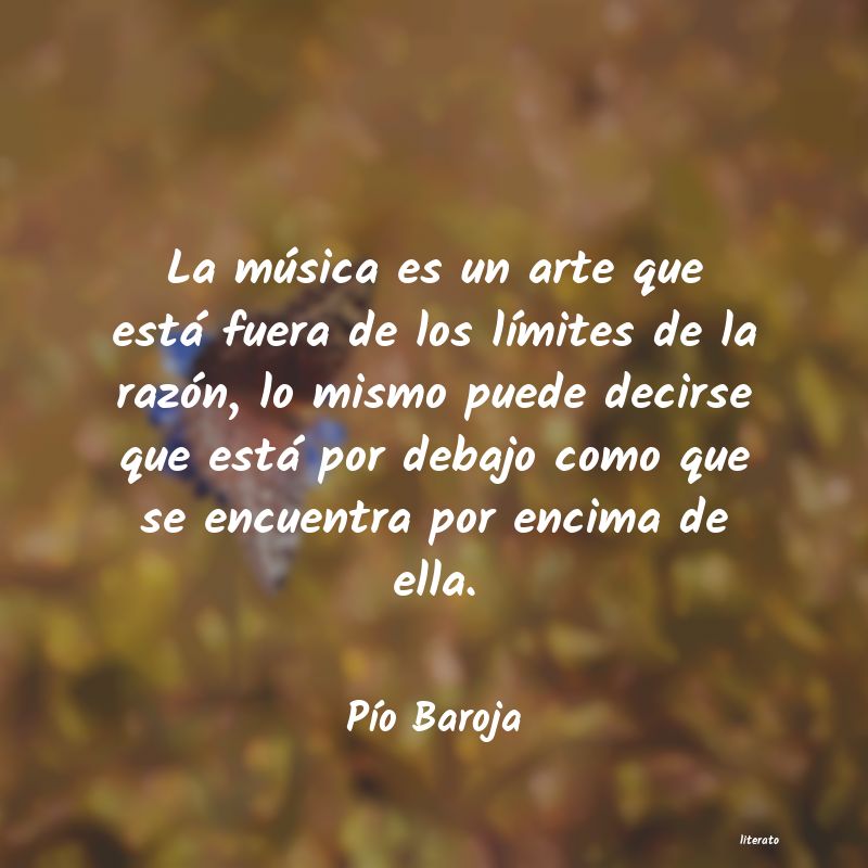 frases de PÃo Baroja