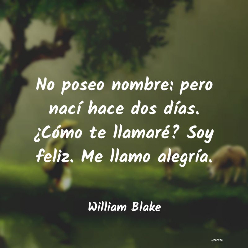 Frases de William Blake