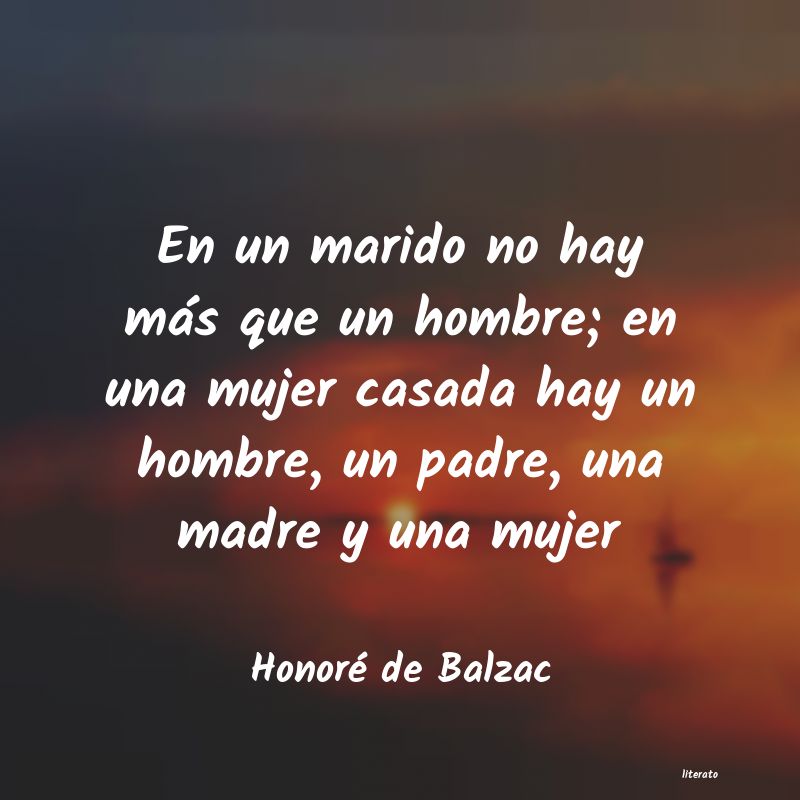 frases de Honoré de Balzac