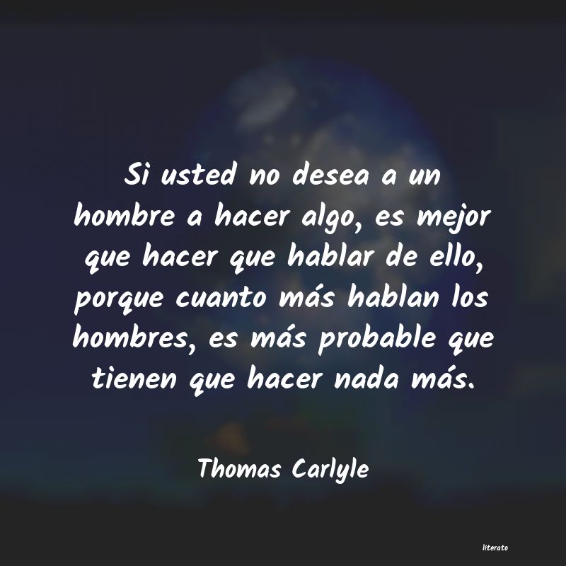 Frases de Thomas Carlyle