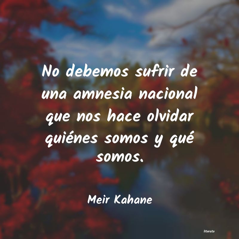 Frases de Meir Kahane