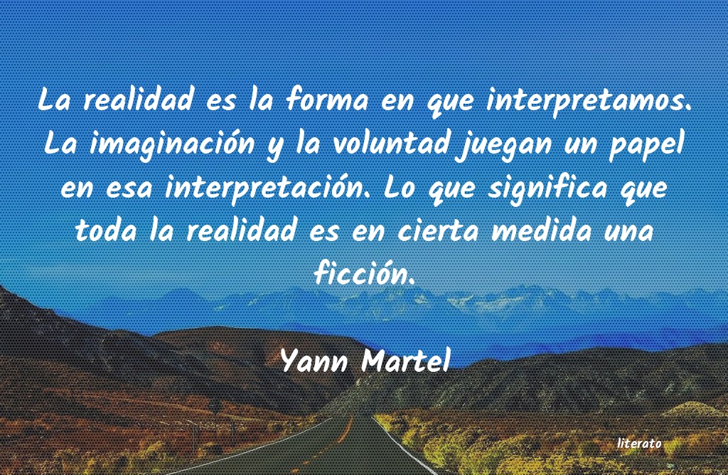 frases de Yann Martel