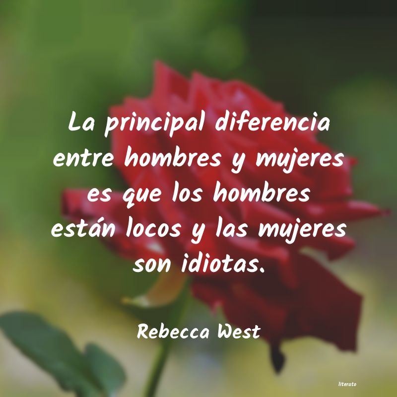 Frases de Rebecca West