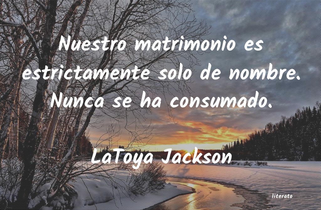 Frases de LaToya Jackson