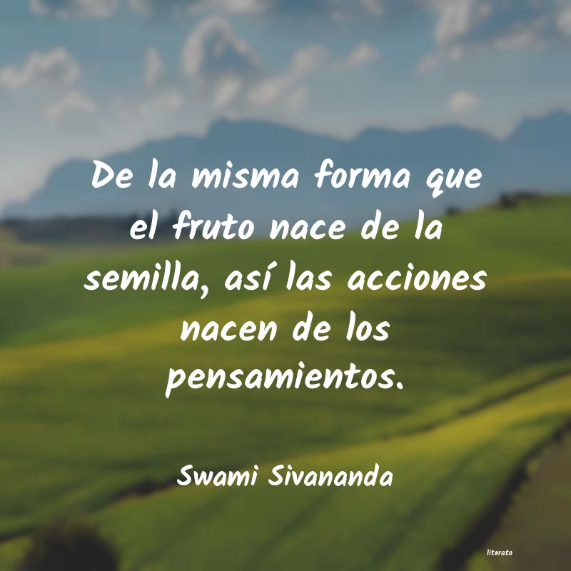 Frases de Swami Sivananda