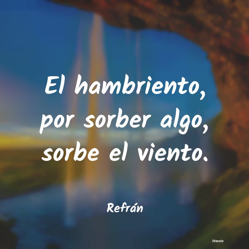 Frases de Refrán