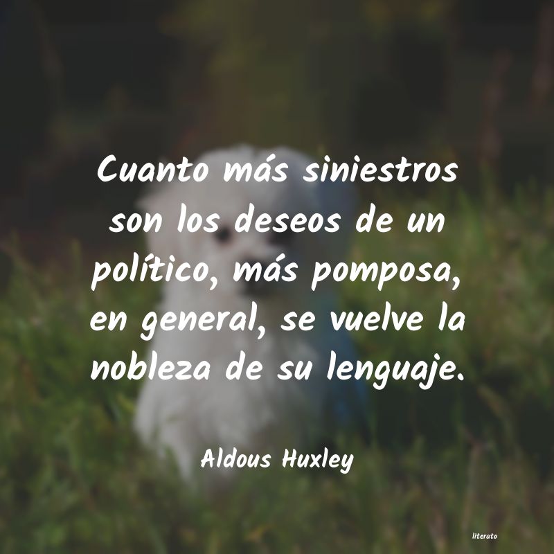 Frases de Aldous Huxley