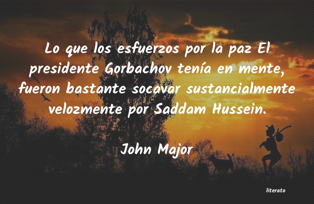 Frases de John Major