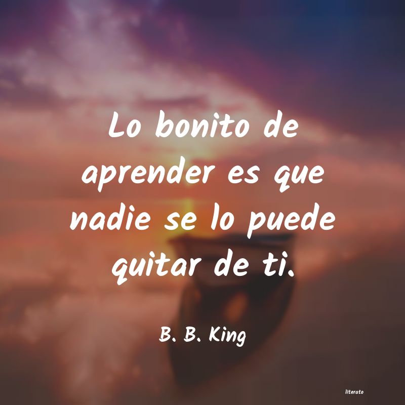 Frases de B. B. King