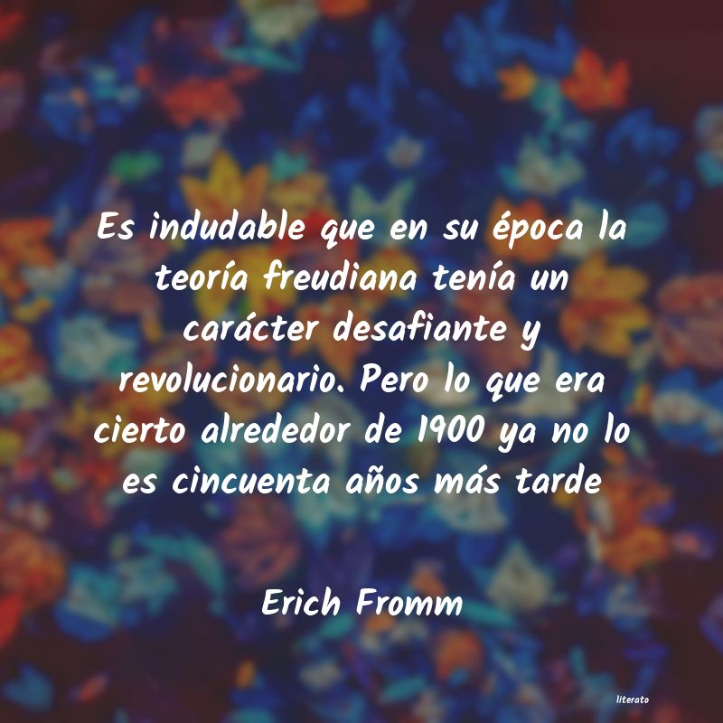 Frases de Erich Fromm