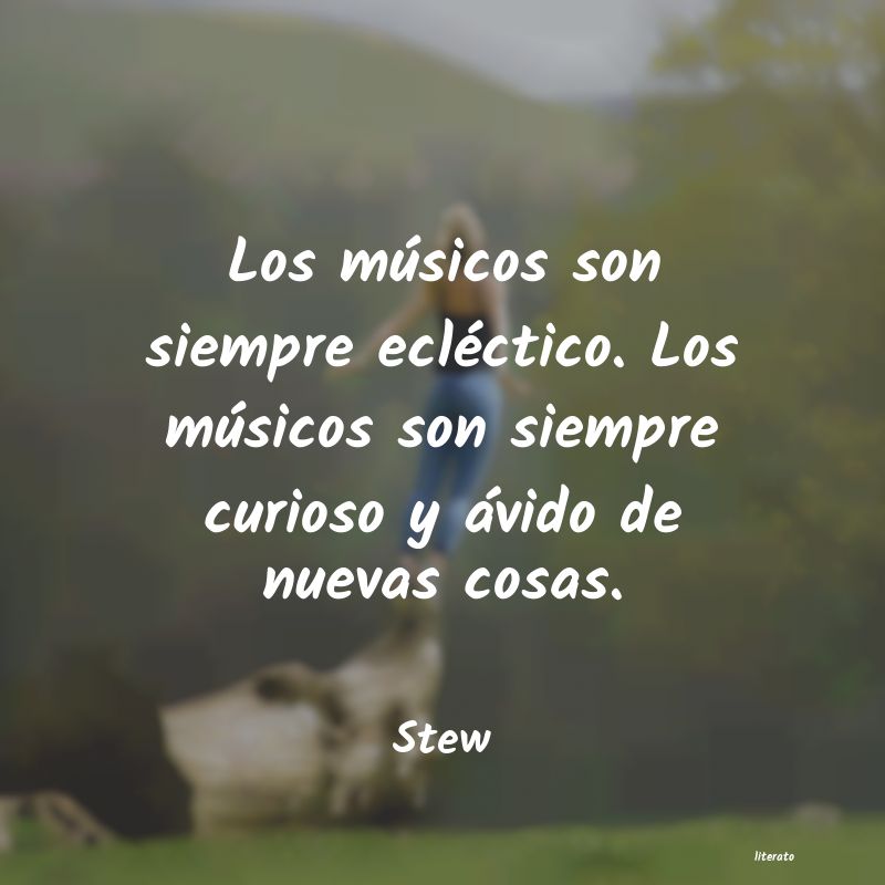 Frases de Stew