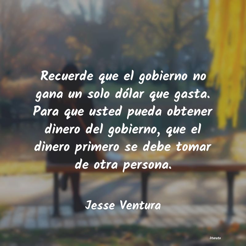 frases de Jesse Ventura