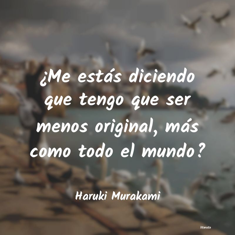 Frases de Haruki Murakami