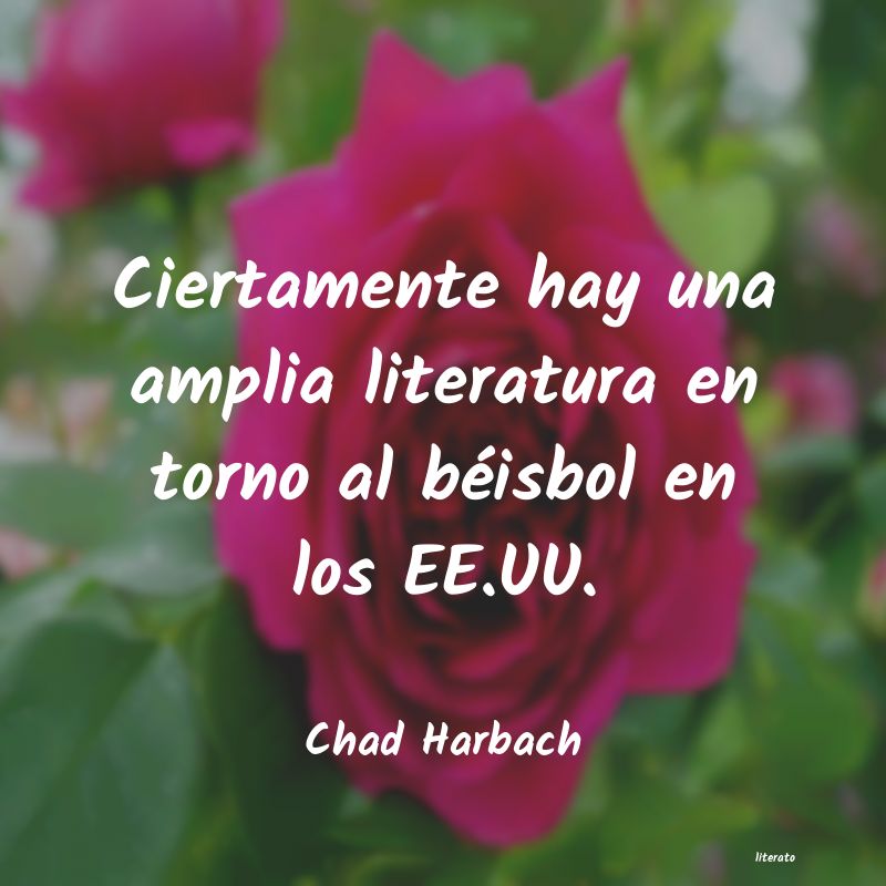 Frases de Chad Harbach