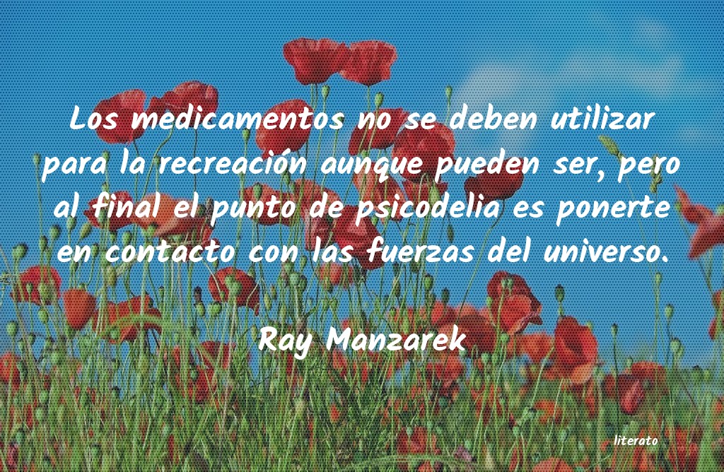 Frases de Ray Manzarek